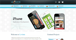Desktop Screenshot of levitatemobile.com